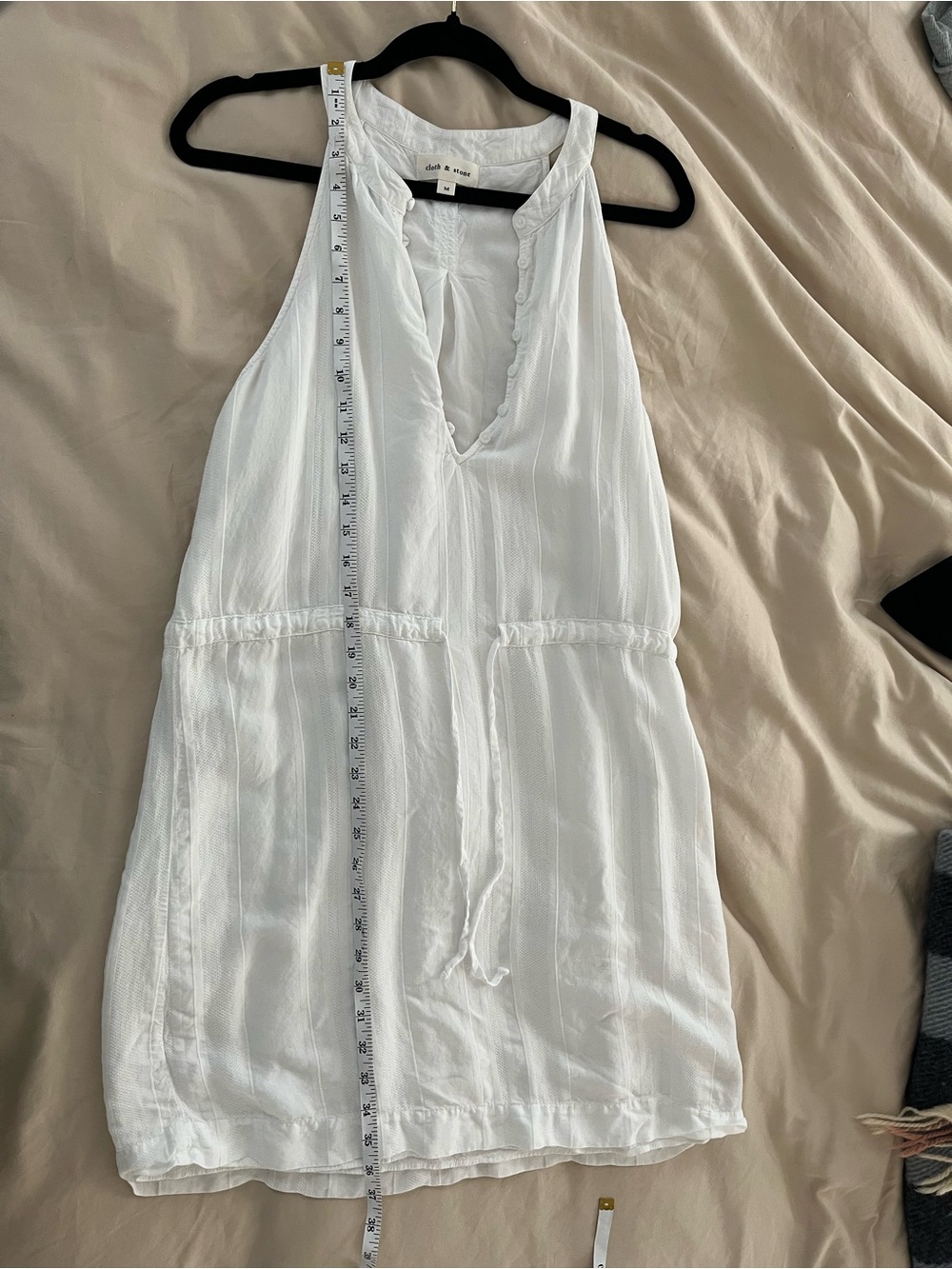 Cloth and Stone White Tunic Dress - Picture 4 of 5